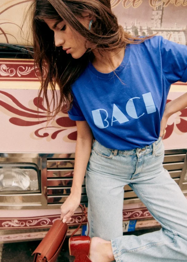 T-Shirt Baci-Sezane Cheap