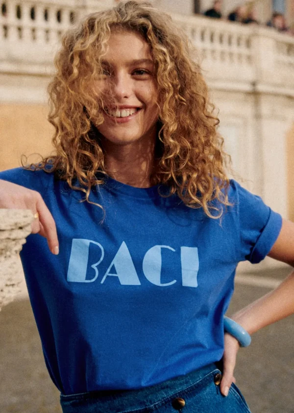 T-Shirt Baci-Sezane Cheap