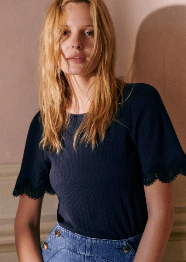 T-Shirt Cléa-Sezane Clearance