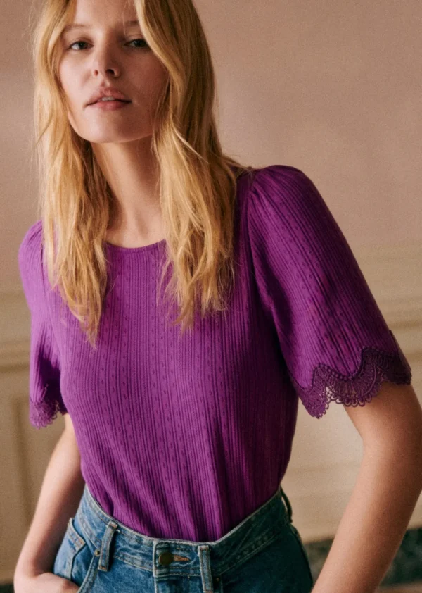 T-Shirt Cléa-Sezane Clearance
