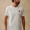 T-Shirt Coeur Chamade-Sezane Cheap