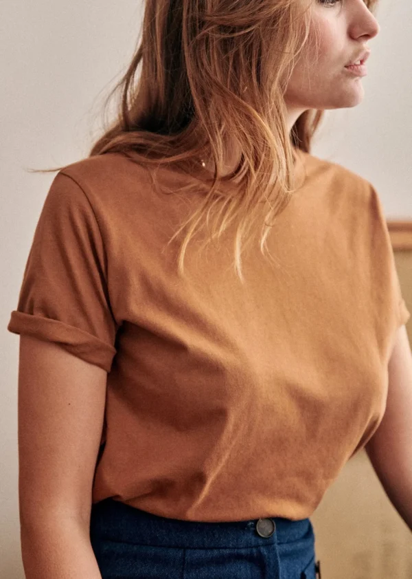 T-Shirt Conrad-Sezane Flash Sale