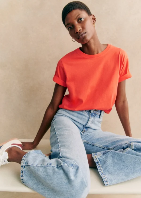 T-Shirt Conrad-Sezane Flash Sale