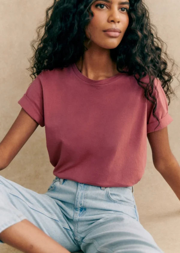 T-Shirt Conrad-Sezane Flash Sale