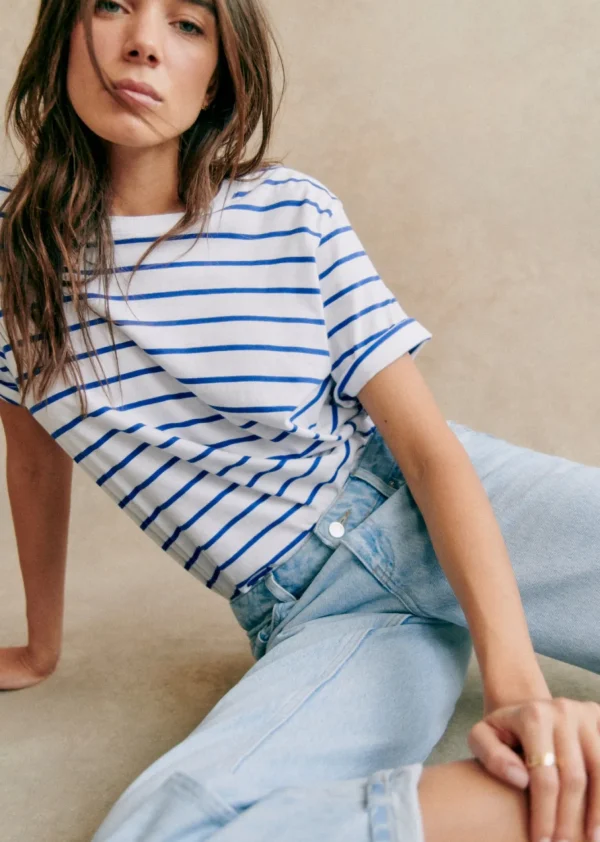 T-Shirt Conrad-Sezane Flash Sale