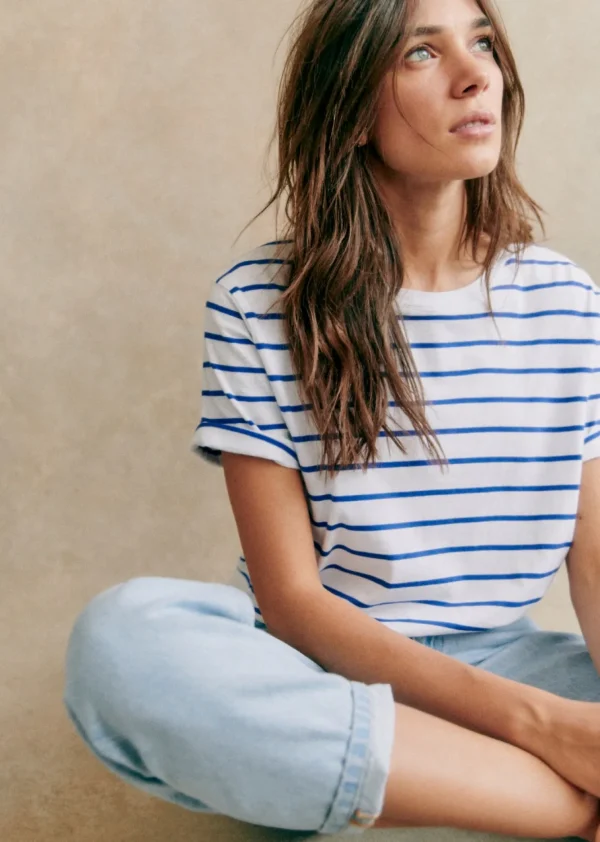 T-Shirt Conrad-Sezane Flash Sale