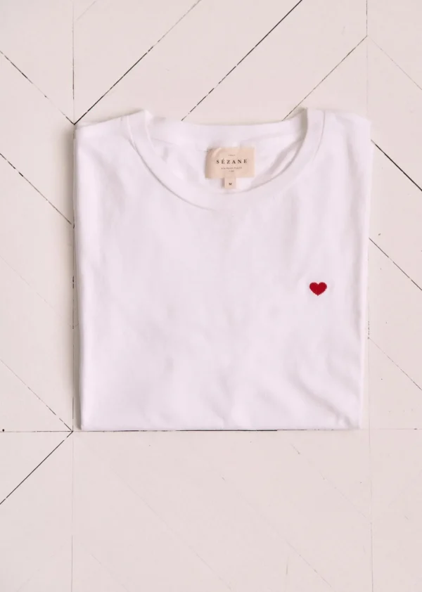 T-Shirt Conrad-Sezane Flash Sale