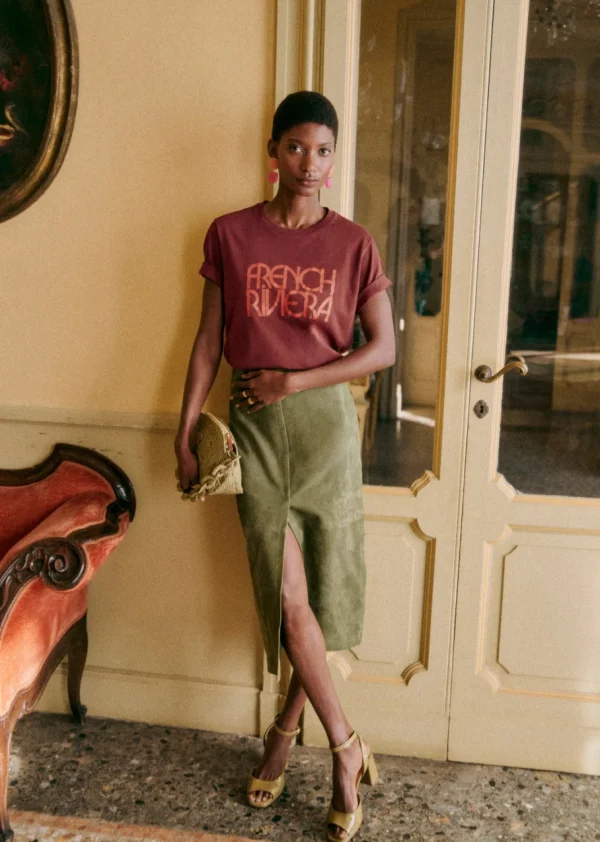 T-Shirt French Riviera-Sezane Flash Sale