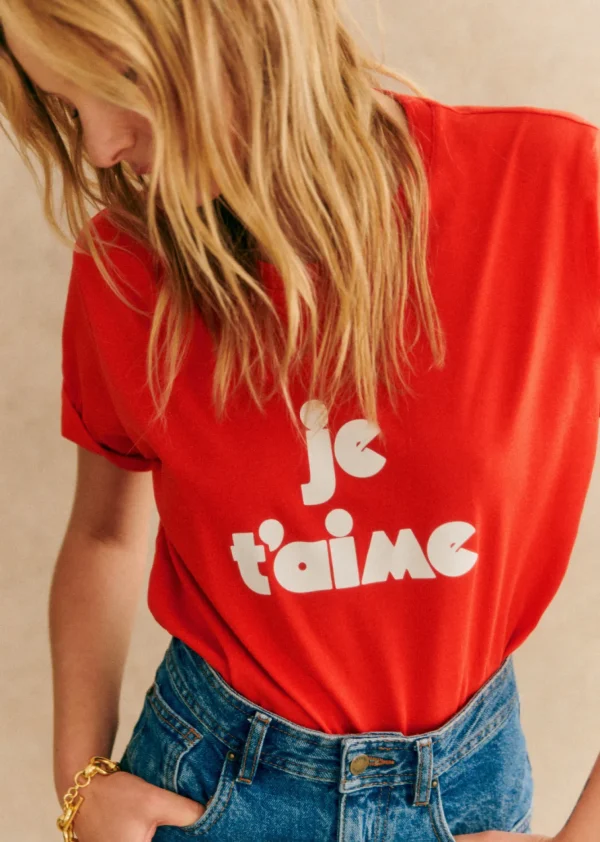 T-Shirt Je T'aime - Création Rose-Sezane Fashion