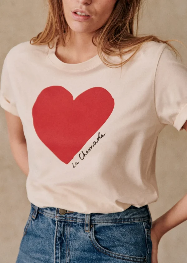 T-Shirt La Chamade-Sezane Store