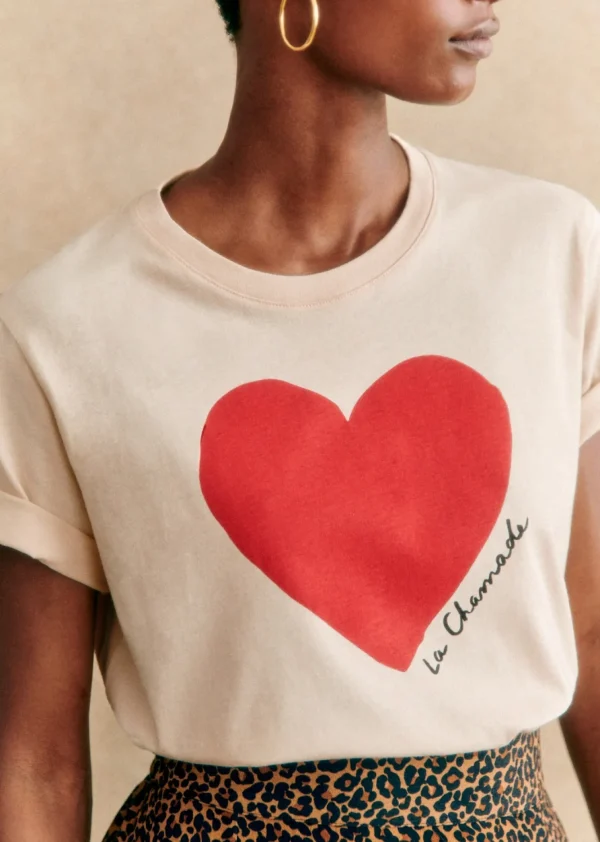 T-Shirt La Chamade-Sezane Store