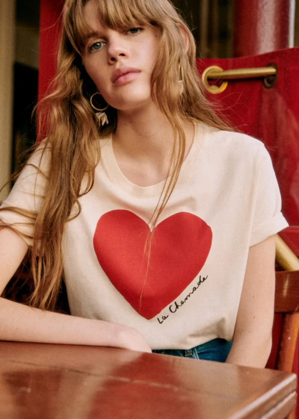 T-Shirt La Chamade-Sezane Store