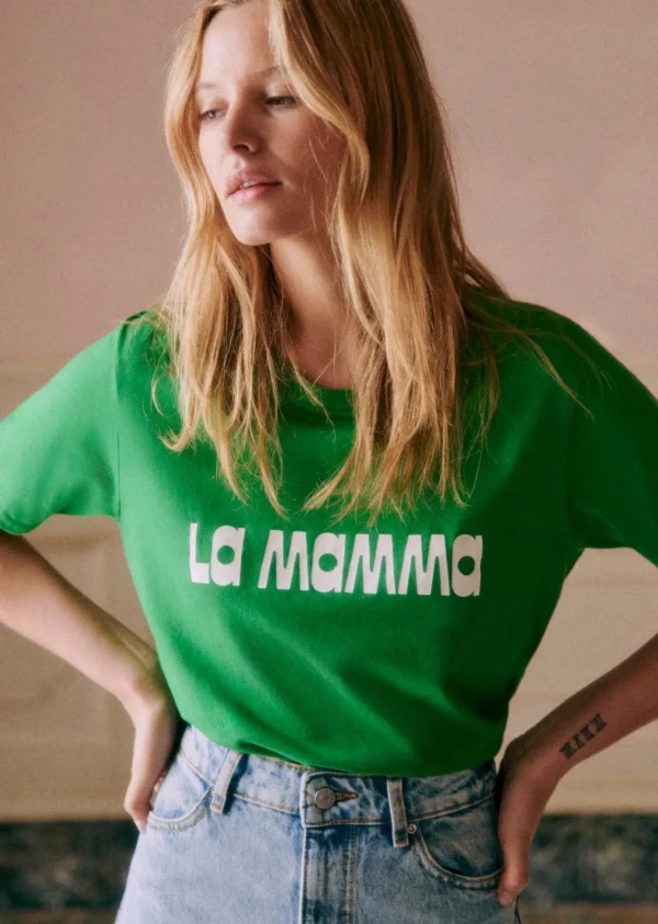 T-Shirt La Mamma-Sezane Clearance