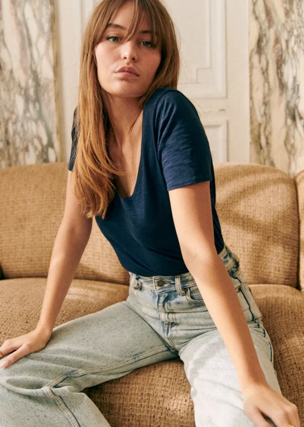 T-Shirt Malcolm-Sezane Cheap