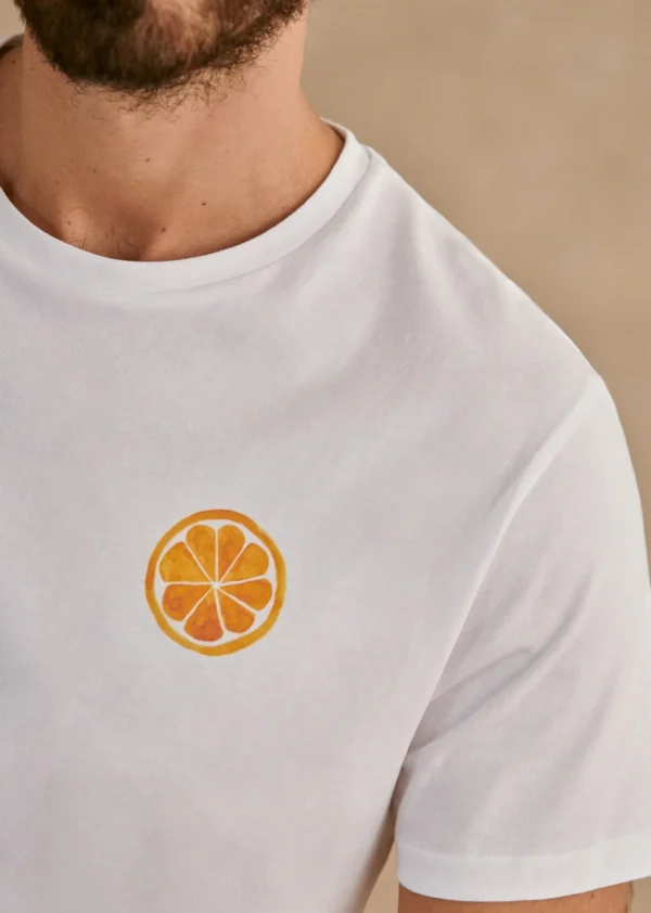 T-Shirt Orange-Sezane Best Sale