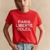 T-Shirt Paris Liberté Soleil-Sezane Hot
