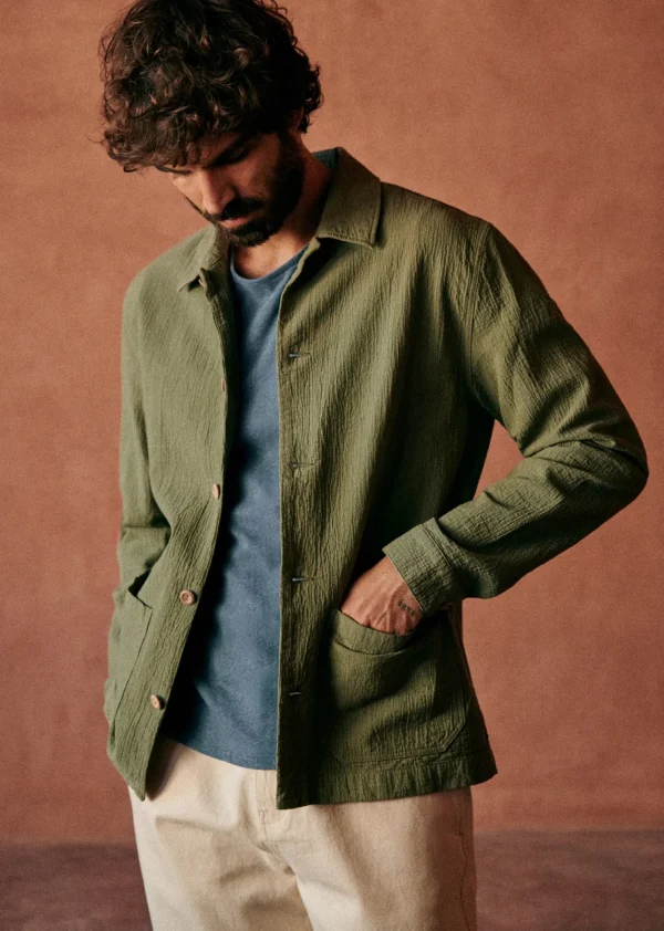 Veste Tim Coton Texturé-Sezane Outlet