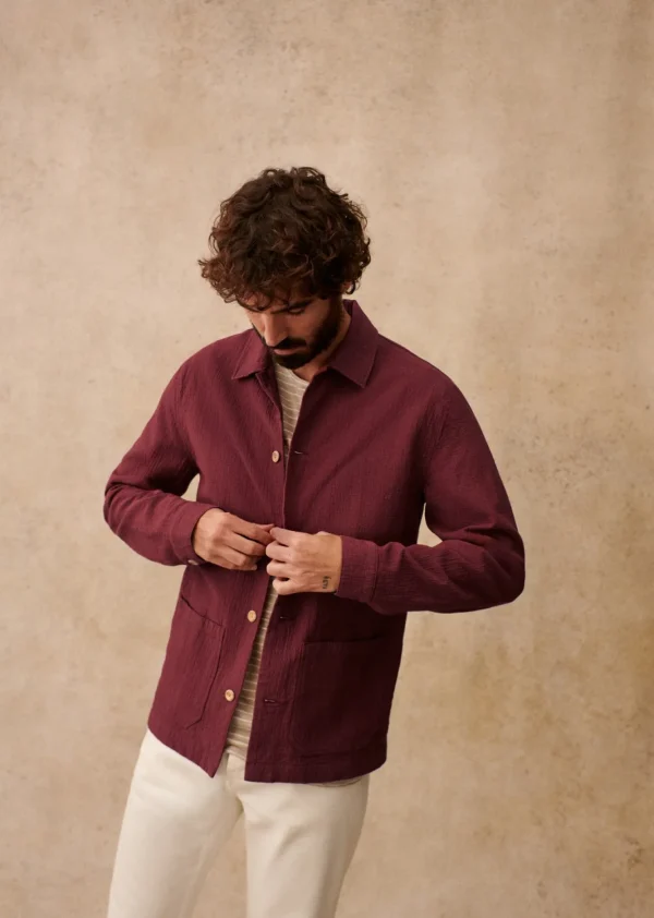 Veste Tim Coton Texturé-Sezane Outlet